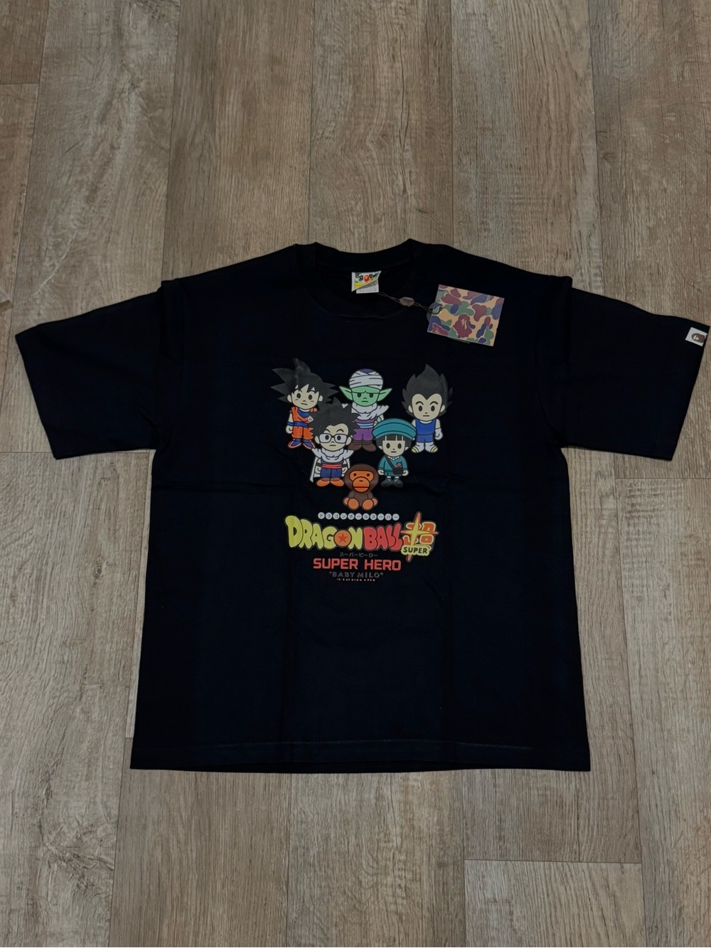 Bape Black Tee Dragon Ball Super